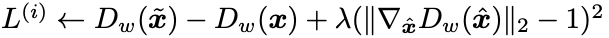 WGAN-GP Discriminator Update Step